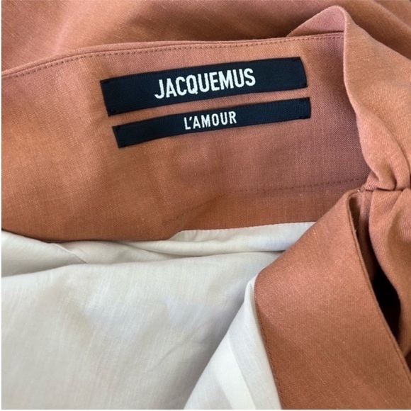 Jacquemus La Robe Saudade Asymmetrical Dress - Picture 9 of 11